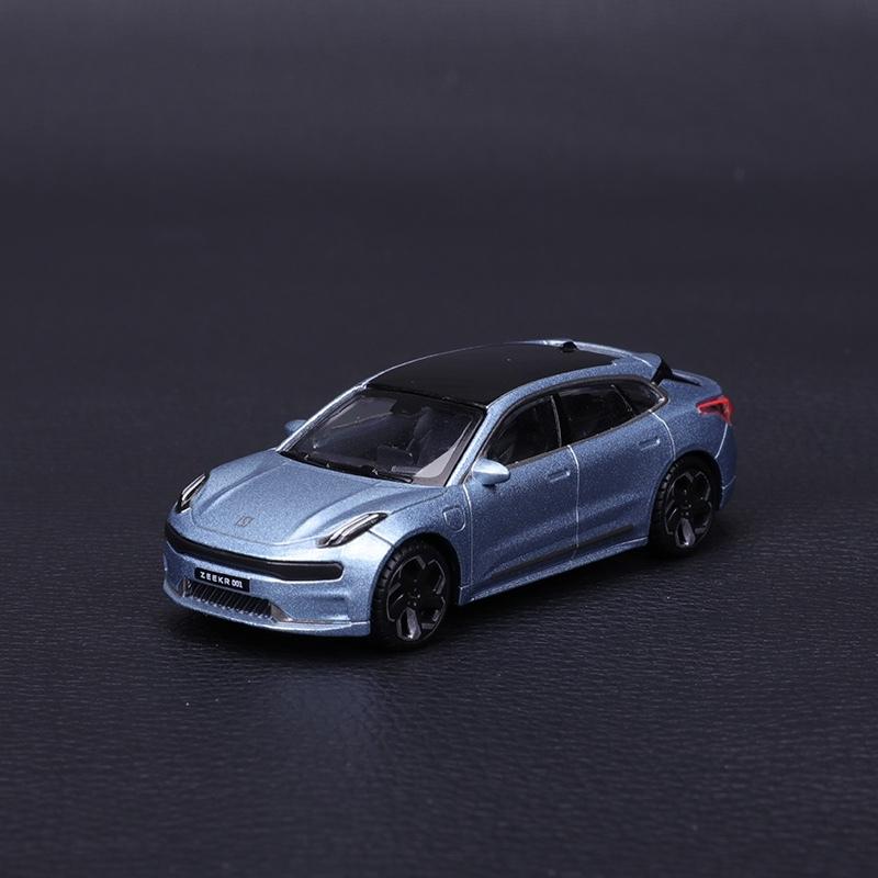 1:64 ZEEKR 001 ZEEKR 009 ZEEKR X Car Model ZEEKER 001 Car Metal Alloy Model Toy Car For Kid Gifts Collection Display box