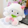 Cute Flower Lamb Plush Toy Claw Doll Wedding Sprinkling Gift Healing Table Companion