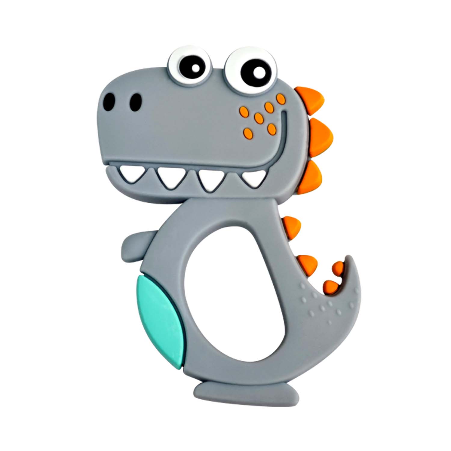 

1 шт., бесплатный BPA, мультяшные животные, силиконовые прорезыватели для зубов, детские игрушки, мультяшные пищевые силиконовые игрушки для новорожденных