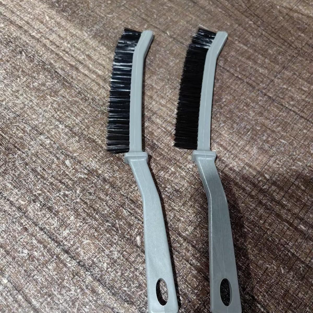 

Multi-Functional Crevice Brush for Bathroom, Kitchen & Tile—Perfect for Cleaning Hard-to-Reach Corners with Stiff Bristles