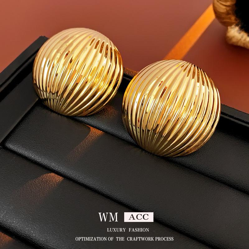 Boucles d'oreilles vintage Argent Aiguille Cœur & Fleur Pendentif Pompon