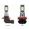Car Lights Driving Headlight H3 H7 H8 H11 9005 9006 Auto Anti Fog Light LED Bulb Dustproof Waterproof Dual Color Lamp