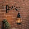 4pcs Leaf Model Design Wall-Mounted Hooks Wall-Mounted Plant Hangers  Garden Decoration