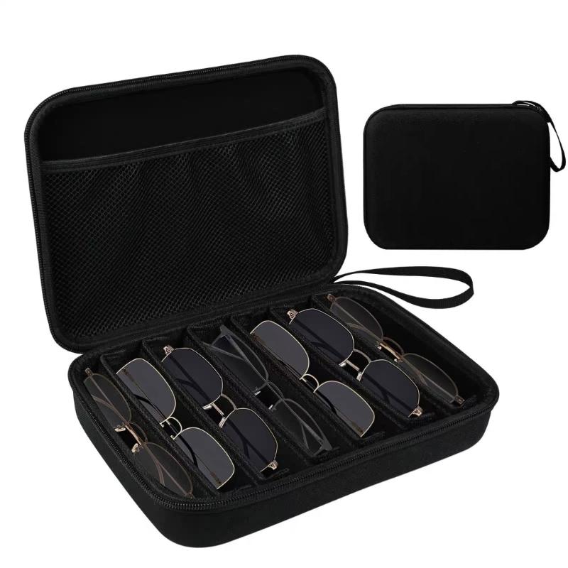 Multiple Glasses Case Storage Bag for Work Daily Use Classroom Office Glasses Holder Protectors Sunglasses Pouch