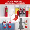 Accessories L Shape Fire Extinguisher Mount 20LB Universal Fire Extinguisher Holder Convenient Indoor Extinguishers Bracket