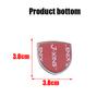 1pcs Chevrolet 3D 38mm metal Car Fender side logo Car door Rear Bumper tail door Emblem car door sticker Accessories