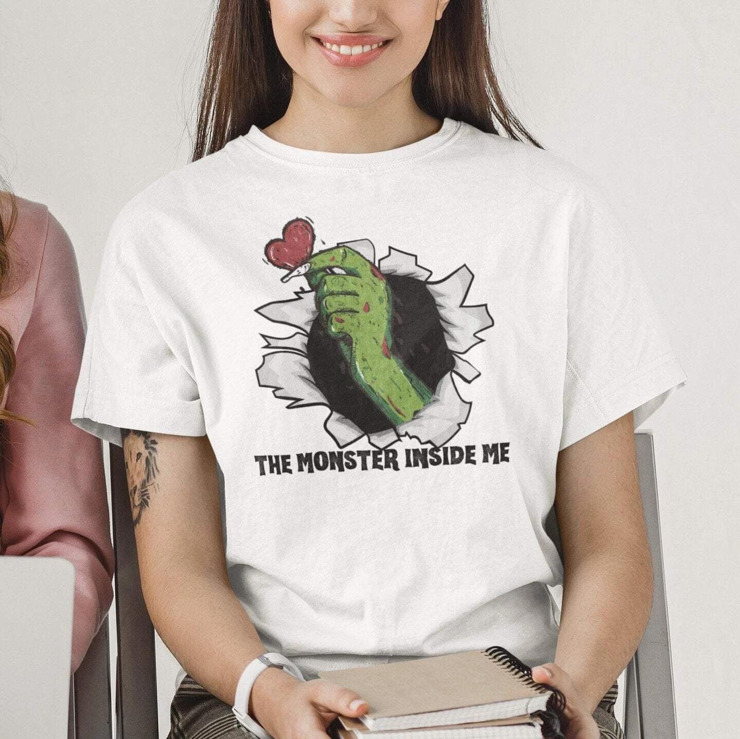 The Monster Inside Me Halloween Shirt L