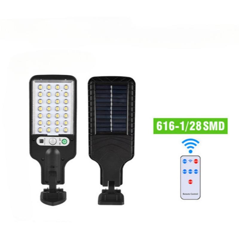 Solar Outdoor Led Courtyard Wall Lamp With 3 Mode Waterproof Motion Sensor Security Lighting Street Lights for Garden Patio Path