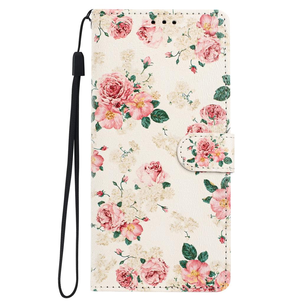 Suitable for iPhone 17PRO MAX Leather Case Apple 17E Painted Butterfly Card Wallet Case