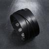 European and American Retro Bracelet Creative Simple Men's Punk Leather Bracelet
