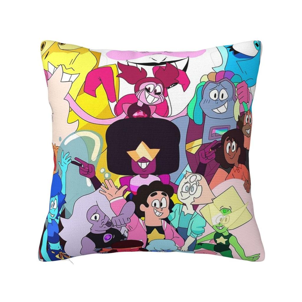 Goodbye Steven Universe Square Pillowcase Pillow Cover Polyester Cushion Zip Decorative Comfort Throw Pillow for Home Bedroom