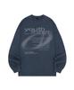 ODDSTUDIO Youth Archive Pigment Oversized Long Sleeve - Dark Navy