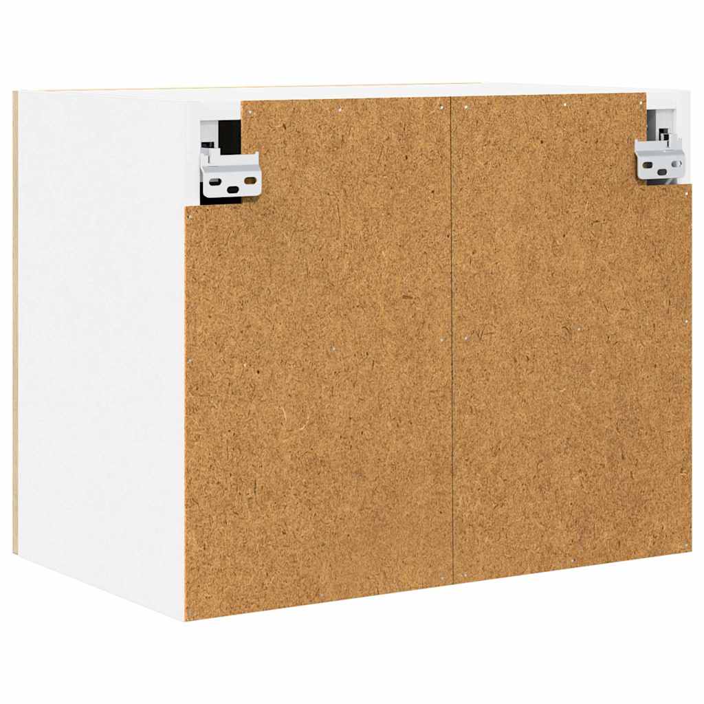 Hanging Cabinet 2 pcs Sonoma Oak & White 50 x 31 x 40 cm