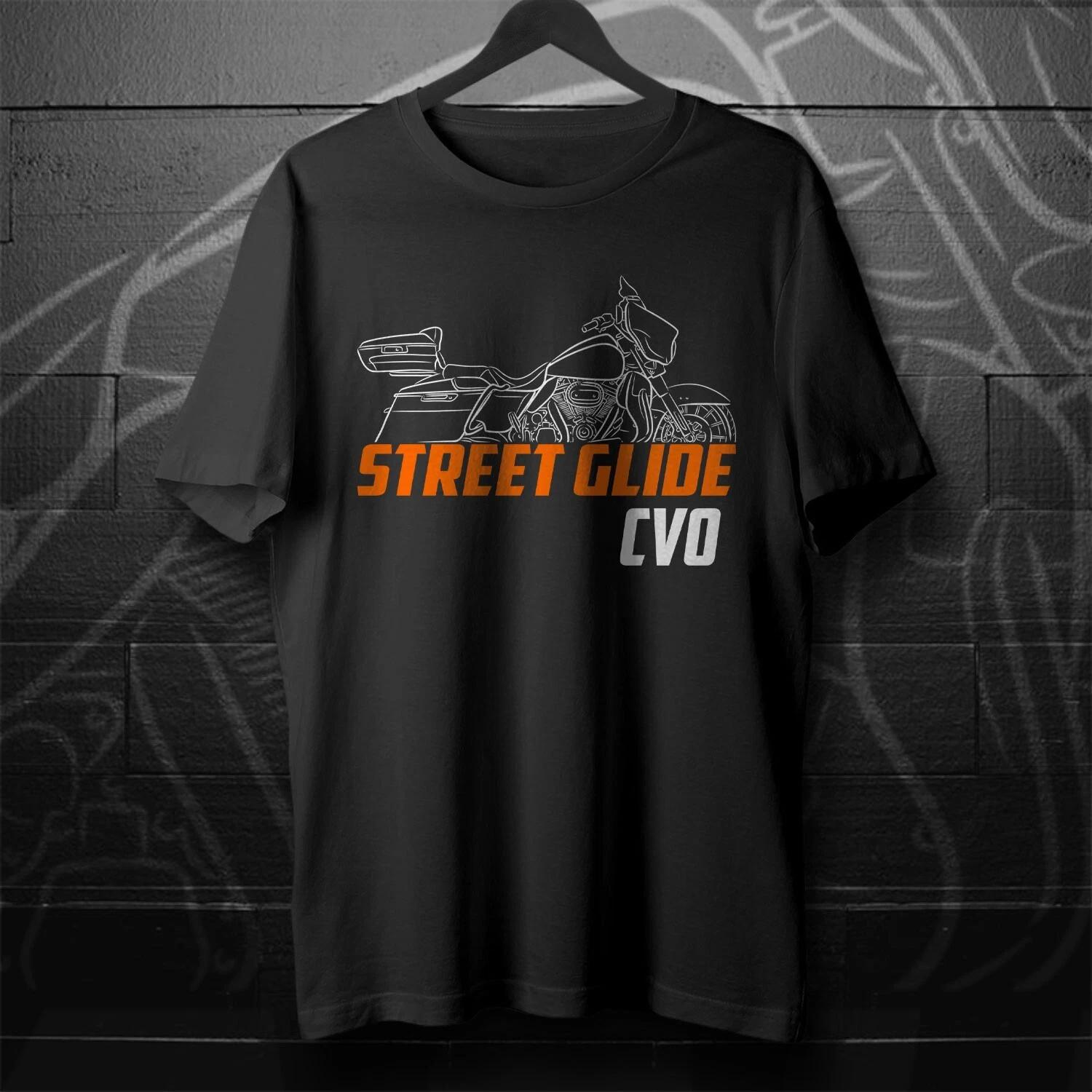 For Harley-Davidson CVO Street Glide FLHXSE 2010-2025 fans - Motorcycle T shirt S