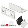 Furniture Fittings Cupboard Closures Latch Strong Magnetic Door Closer Cabinet Catches Door Stopper