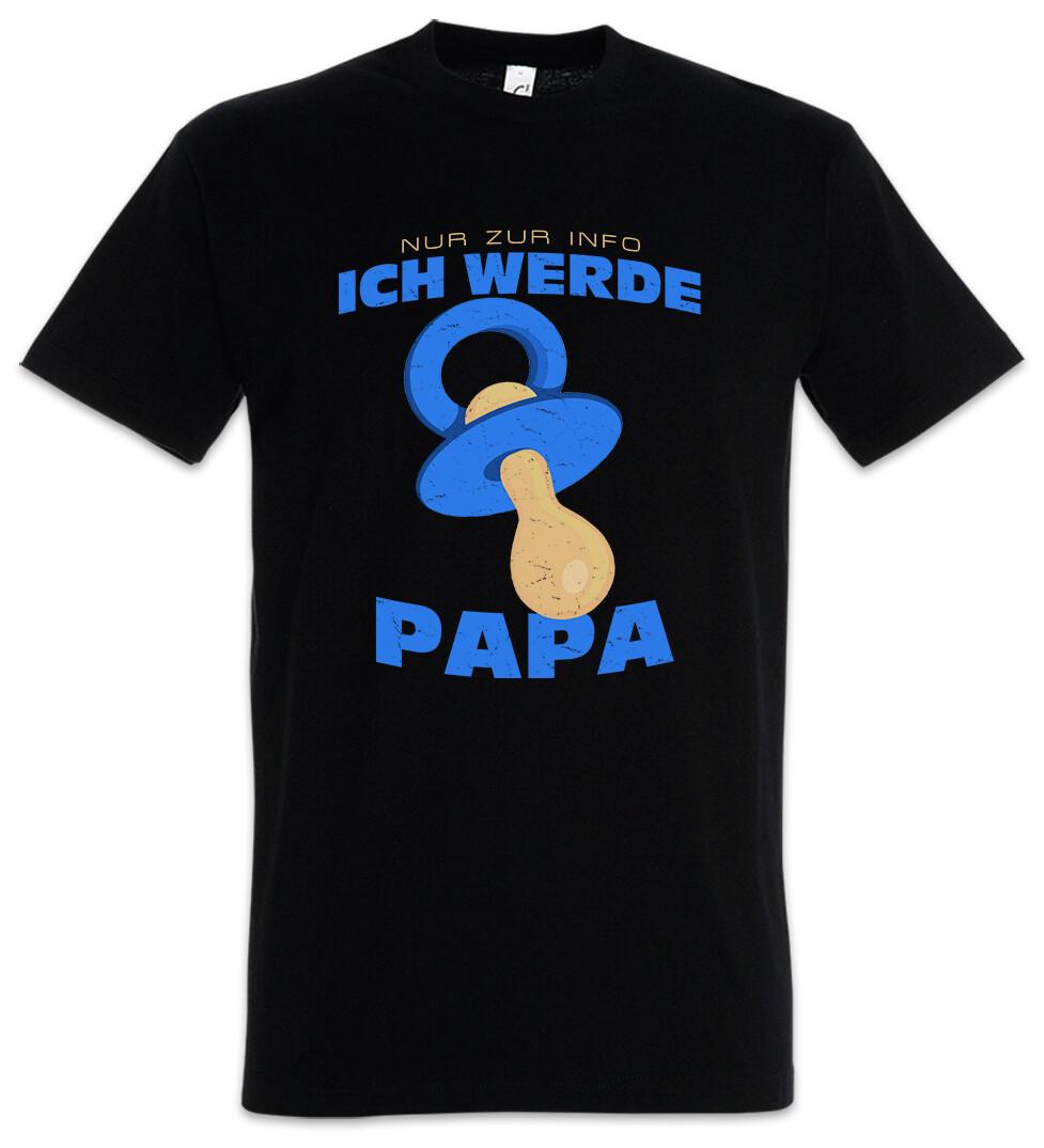 For RFA I Will Be Dad T-Shirt Daddy Father Gift Birth Father Best Baby- L