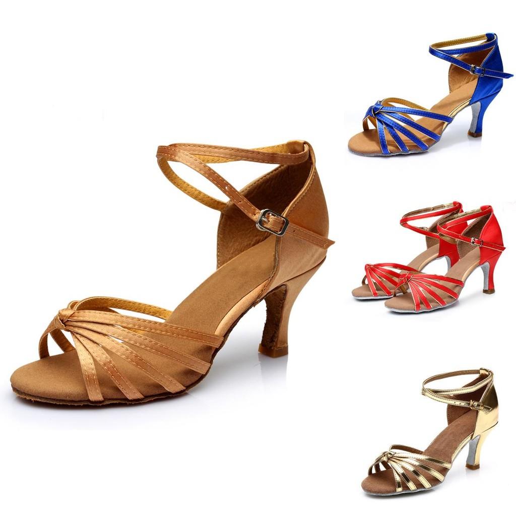 Luxurious Fashion 9-color Women's Ballroom Latin Tango Dance Shoes For Ultimate Elegance