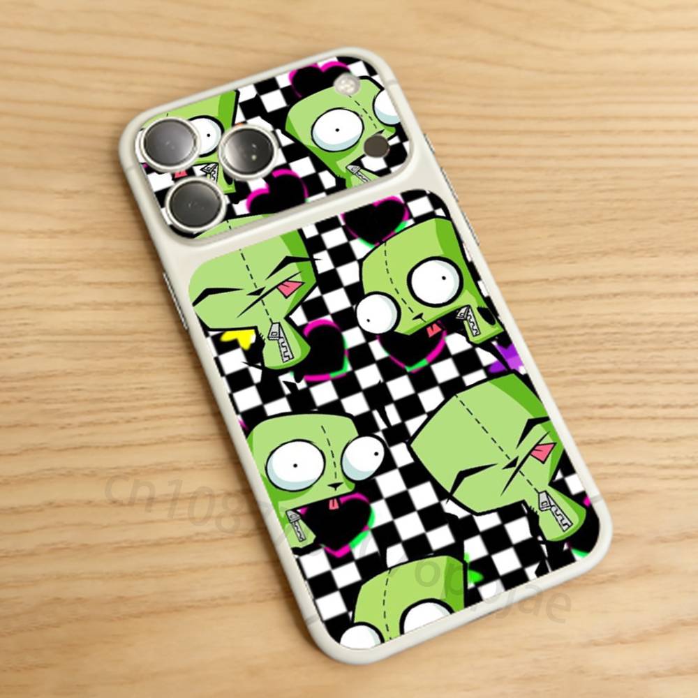 

InvaderS Z-Zim For iPhone 17pro/Max Full body Back Cover Decal Skin Colorful Rear Protective Sticker Film iPhone17promax