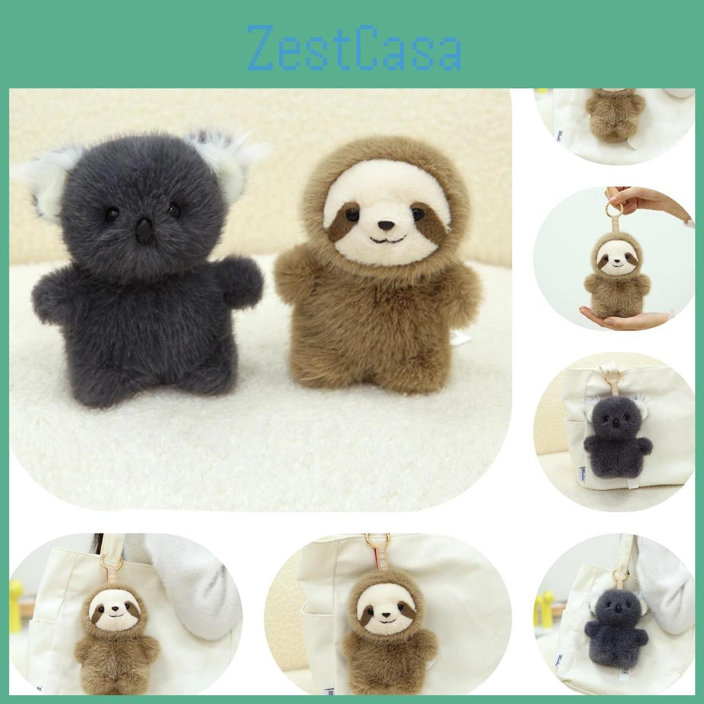 Soft And Cuddly Plush Keychain With Realistic Koala And Sloth Designs For Kids