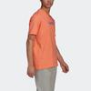adidas Originals Casual Comfortable Soft Skin-Friendly Breathable Short Sleeve T-Shirt Men Tops Coral-Pink HT1656