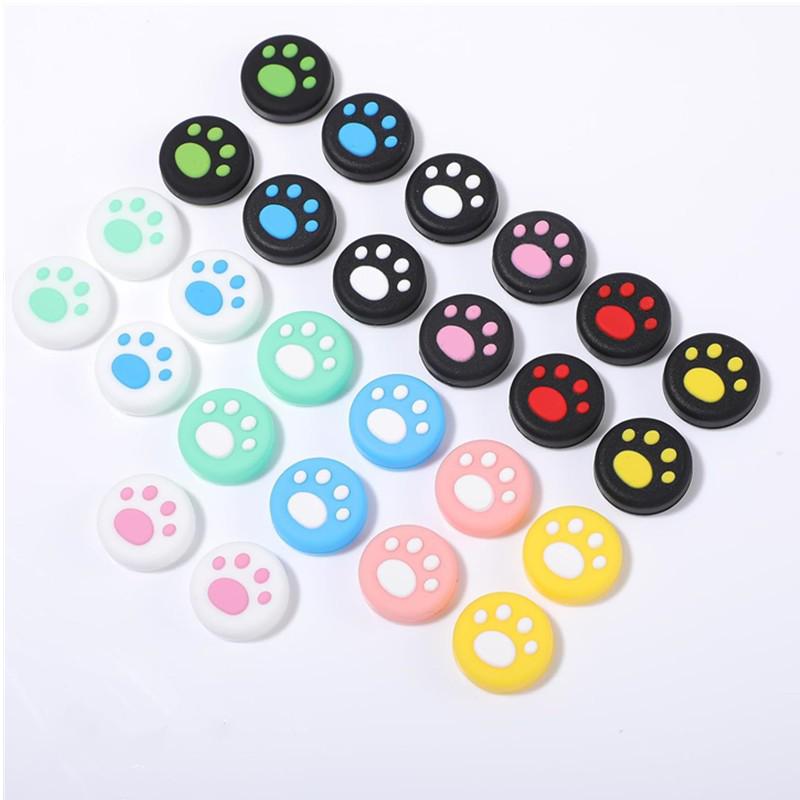 Silicone Cat Paw Joystick Button Cover Cap