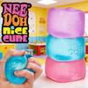 Needoh Nice Cube Antistress Sensoriale, Giocattolo Per Ansia E Concentrazione, Cubo Sensoriale Da Scrivania Per Adulti E Bambini