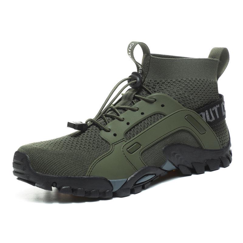 Men's Large Size Non-Slip Water Hiking Shoes - Outdoor Casual Wading and Fishing Footwear