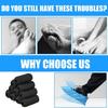 100Pcs Slip Resistant Shoe Covers Overshoes Slip Resistant Shoe Boot Covers For Home School Laboratory Office Hospital