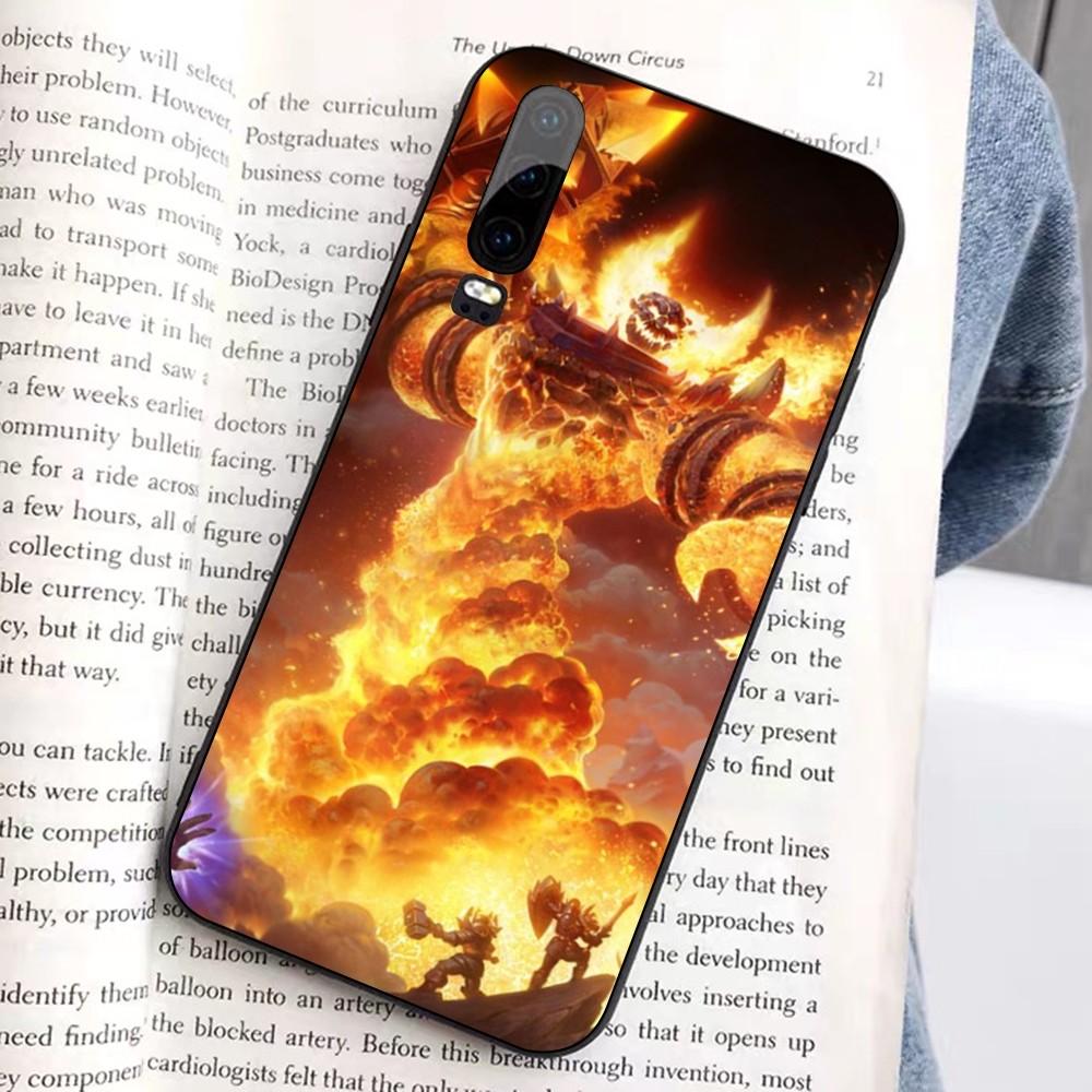 W-World Of W-Warcraft Phone Case For Huawei Honor 10 Lite 9 20 7A 9X 30 50 60 70 Pro Plus Soft Silicone Cover