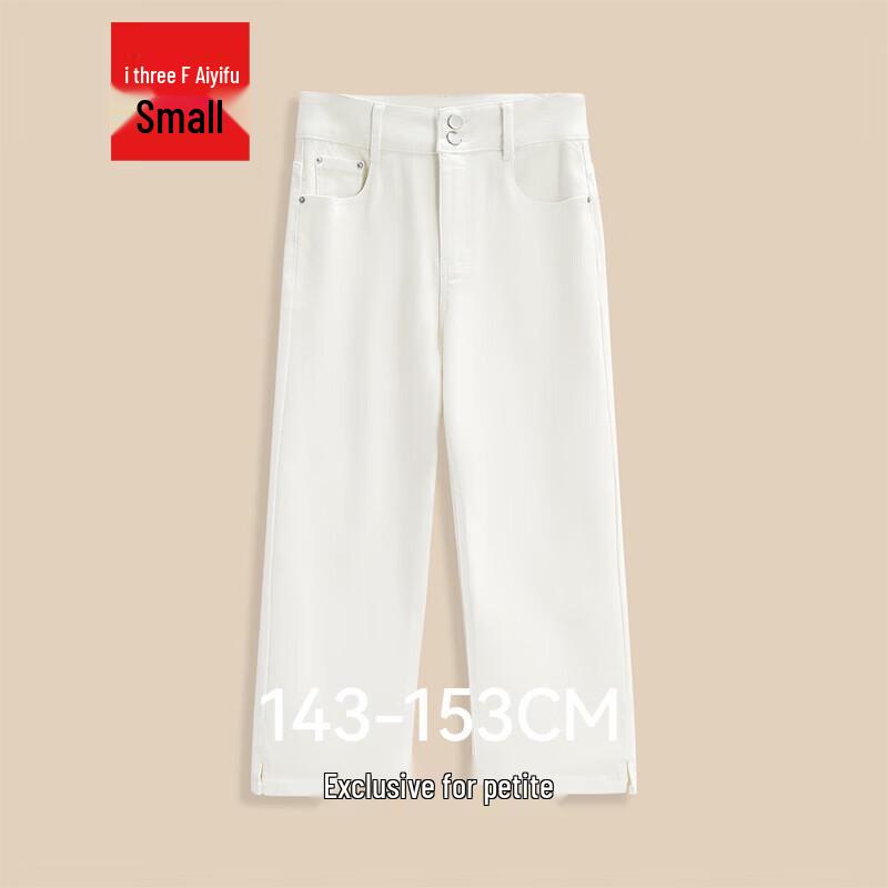 IEF Women s Petite Slimming Straight-Leg Cropped Jeans L
