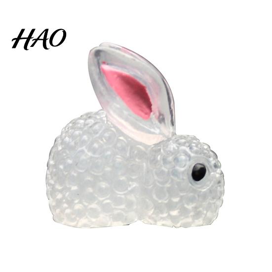 Car Bunny Ornament Resin Cute Mini Glow-in-the-dark Rabbit Decoration Dashboard for Decor Toy S
