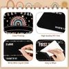 First Day and Last Day School Board Boho Back to School Sign School Chalkboard First Day Photo Prop Sign Rainbow 1st Day Chalk Board for Kids