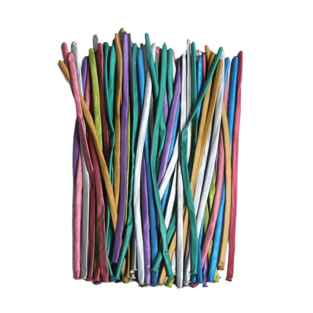 Metallic 260 Magic Balloon 1.8g - Perfect for Birthday Party Decor, Balloon Modeling, and DIY Arrangements