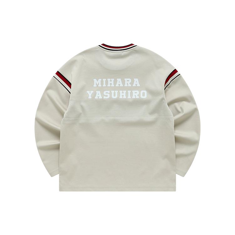 New FILA x MIHARA YASUHIRO T-Shirt Men's Conch Shell Pink F11M213206F-BG