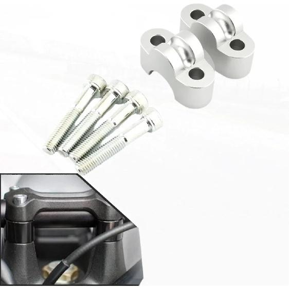 Motorcycle Handlebar Risers For HO&ND&A CB1100 RS CB1100EX MSX125 GROM Monkey 125 Motorcycle Sports Handle Bar Riser Clamp Mount Adapter