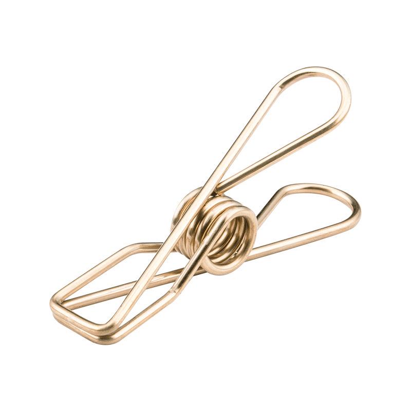 Stainless Steel Sock and Clothes Peg Clips – Windproof Hanger Accessory