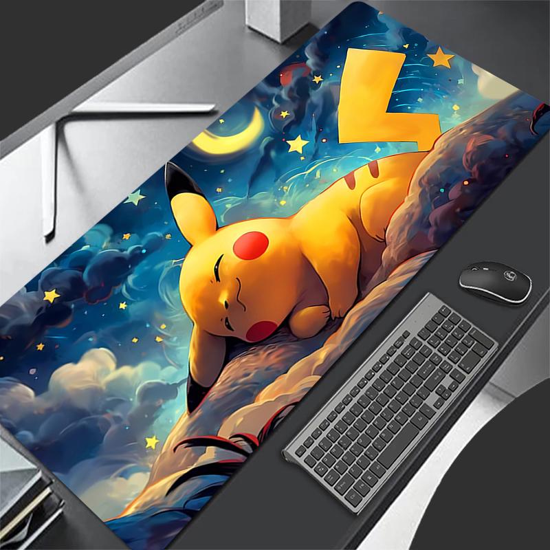 Mouse Pad rubber table XXL Pokemon Pikachu Mini Pc Gamer Desk mat Computer Keyboard Pad Big gaming accessories carpet mousepad