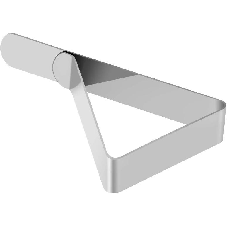 TriPole Tablecloth Clips 32 Pack Picnic Table Clips, Stainless Steel Table Cloth Holder Clips for Outdoor Tables, Metal Tables Cover Skirt Clamps for