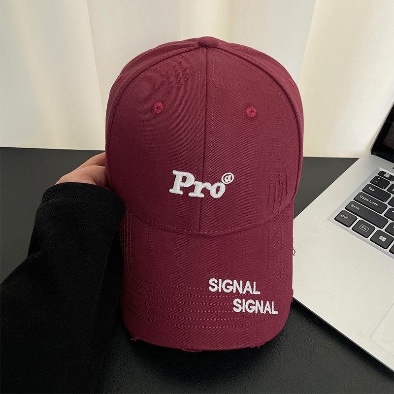 Riya Koreanischer Stil Unisex Große Baseballkappe - Herbst/Winter Entenschnabelmütze