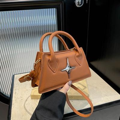 Niche Simple Handbag Autumn and Winter New Candy-colored Underarm Bag Versatile Shoulder Messenger Bag