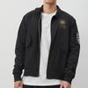Nike NBA Collaboration Embroidered Letter Pattern Zip-Up Long Sleeve Jacket Men Jackets Black FD8436-010