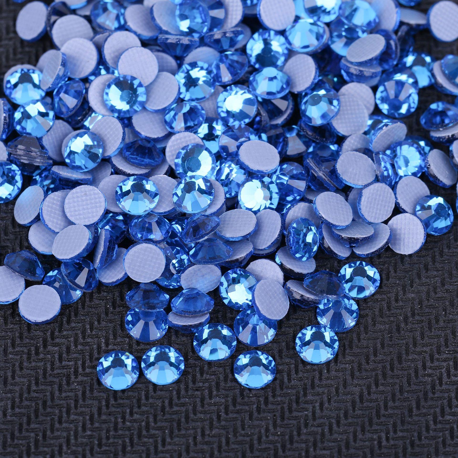 

М який Імітація Австрійського Гарячого Діаманта, Скляний Страз Гарячого Розплаву Клейова Основа DIY Чохол для Мобільного Телефону Аксесуари для Одягу SS20 #1440 pcs