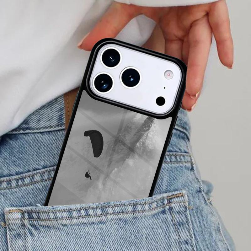 Paragliding Sport Phone Case for iPhone 17ProMax 12 13 14 15 16e 17 Pro Max Plus Air Cover
