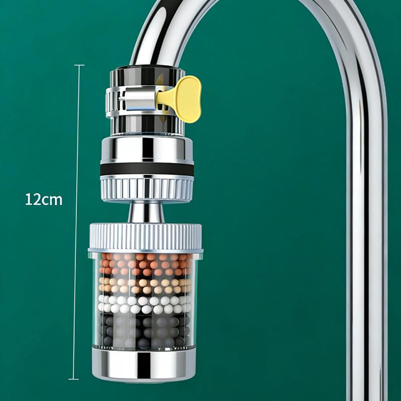 360 Degree Rotatable 6 Layers Faucet Filter Kitchen Tool Sink Bathroom Accessories Bubbler Filtration Faucet Splash-Proof Shower