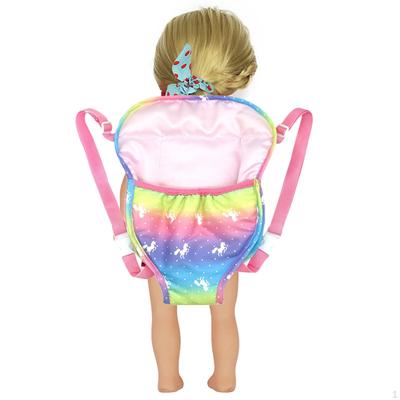 18 Inches Dolls Out Going Backpack Soft Breathable Doll Clothes Accessories