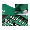 53pcs 1/4 Inch Drive Socket Wrench Set 72-Tooth Reversible Ratchet Wrench 4-14mm Socket With Extension Bars For Auto Repairs