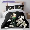 Cartoon Pattern Bedding Quilt Set Quilt Cover Pillowcase Home Decoration Birthday Gift (1 * Duvet Cover + 2 * Pillowcase, Without Core)