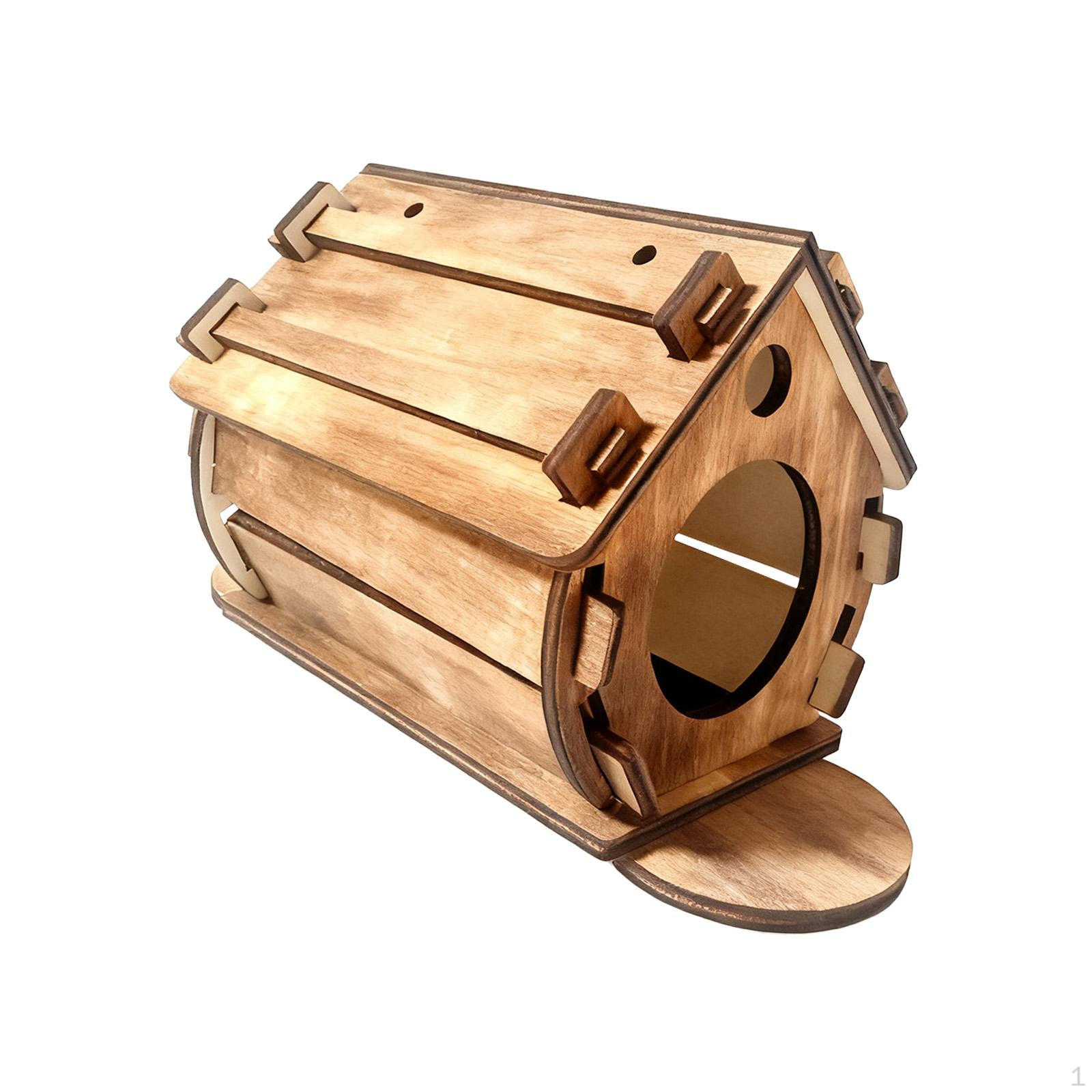 

Подвесной скворечник Птичье гнездо Балконные сады Защищенное теплое место Пернатые друзья Прочное гнездование 20x10.5x12.5cm