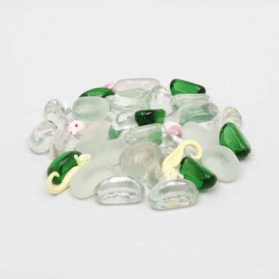 [Pet] Glass Decorative Stone For Fish Tank