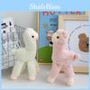 Cute Alpaca Stuffed Keychain Soft And Cozy Plush Animal Backpack Decoration